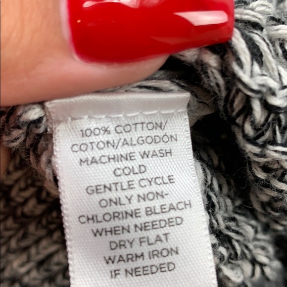 Ann Taylor LOFT Black and White Knit Sweater - Picture 8 of 8